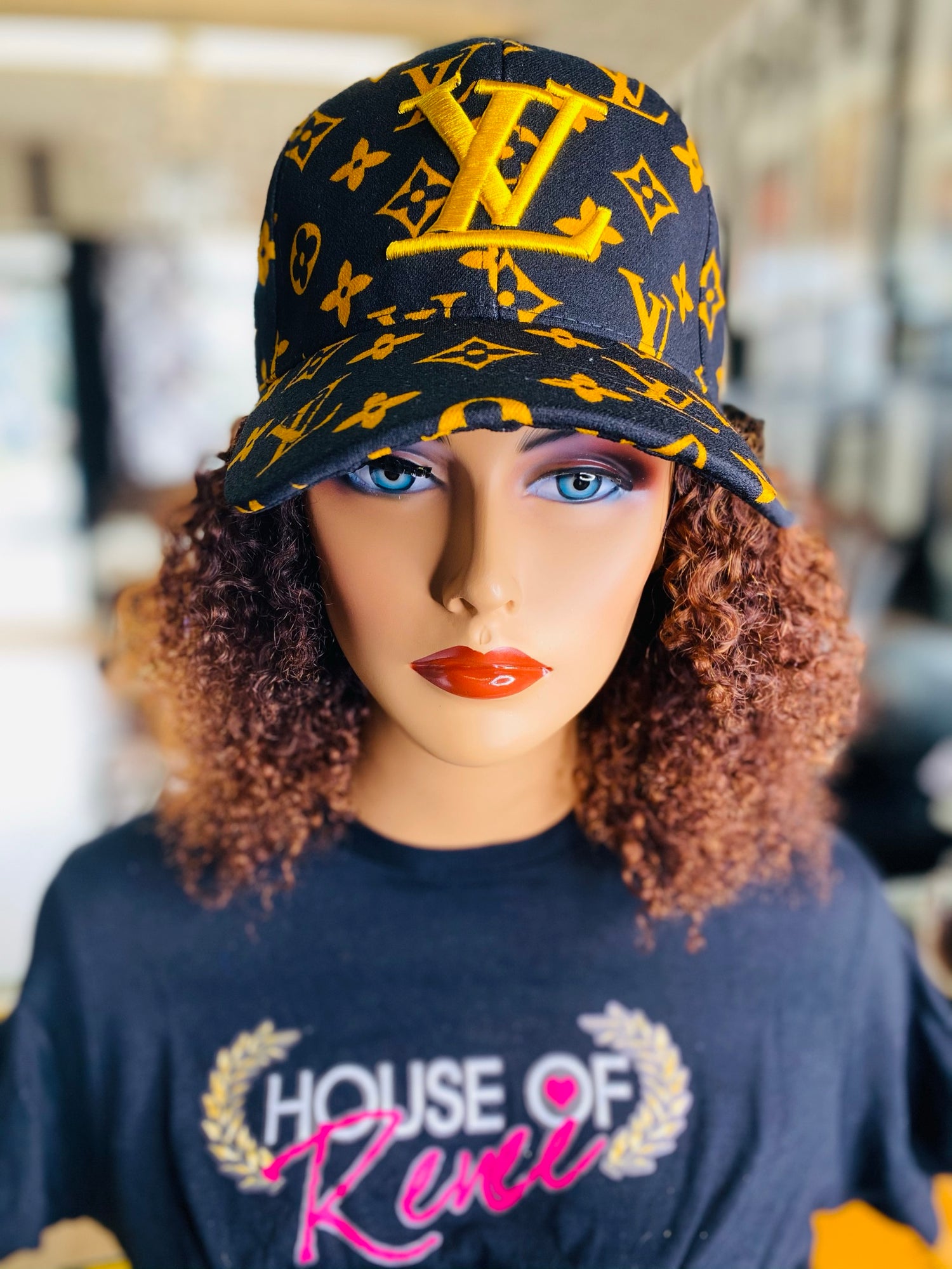 "On The Go" Hat/Cap Wigs